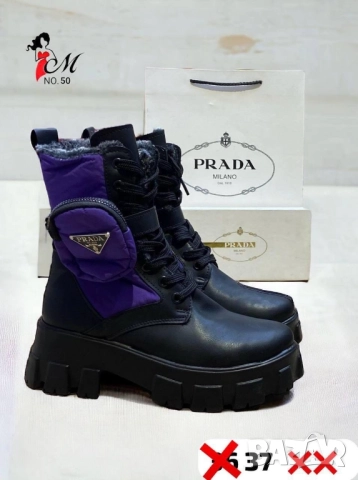 дамски боти prada chanel fendi , снимка 6 - Дамски боти - 51831313