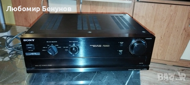 Продавам аудио усилвател SONY F505 ES, снимка 3 - Ресийвъри, усилватели, смесителни пултове - 53016124