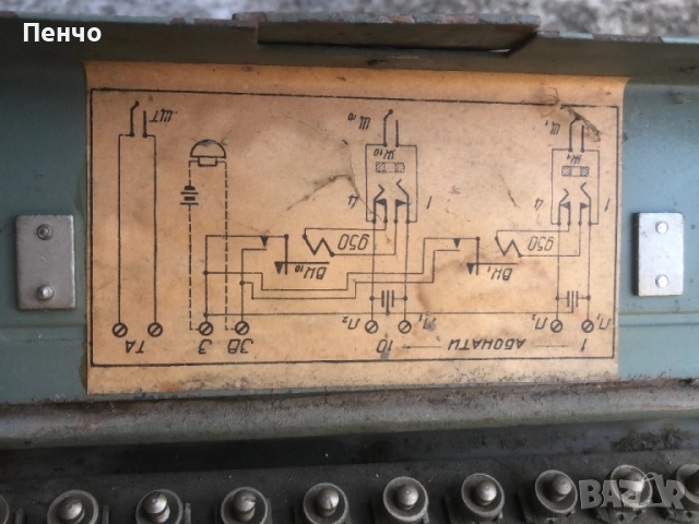 стара военна телефонна централа на ДСО "ЕЛПРОМ" - СОФИЯ, снимка 15 - Антикварни и старинни предмети - 51461492