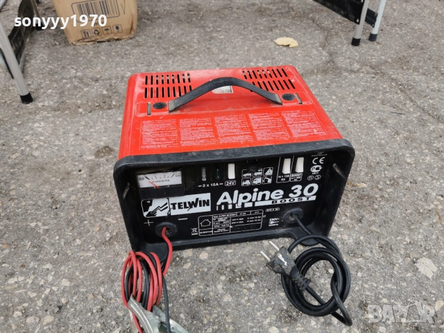 TELWIN ALPINE 30 CHARGER+BOOST-ВНОС SWISS 1104261729, снимка 13 - Аксесоари и консумативи - 54167006