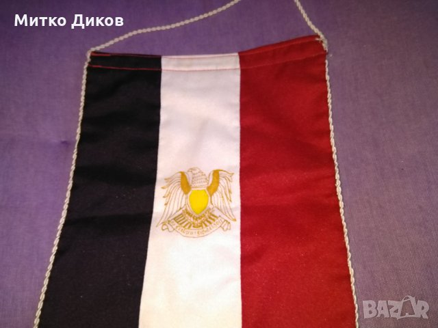 Футболно флагче на Египет, снимка 4 - Футбол - 31003386