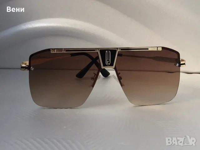 Модерни мъжки слънчеви очила, снимка 4 - Слънчеви и диоптрични очила - 50135826