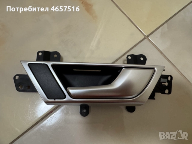 Вътрешна дръжка на задна лява врата с място за подсветка на Ауди Audi A6 4F само за 35лв. 4F0839020