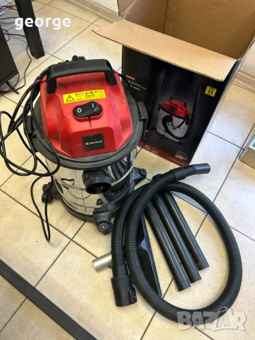 Прахосмукачка за сухо и мокро почистване Einhell TC-VC 1820, снимка 5 - Прахосмукачки - 54341871