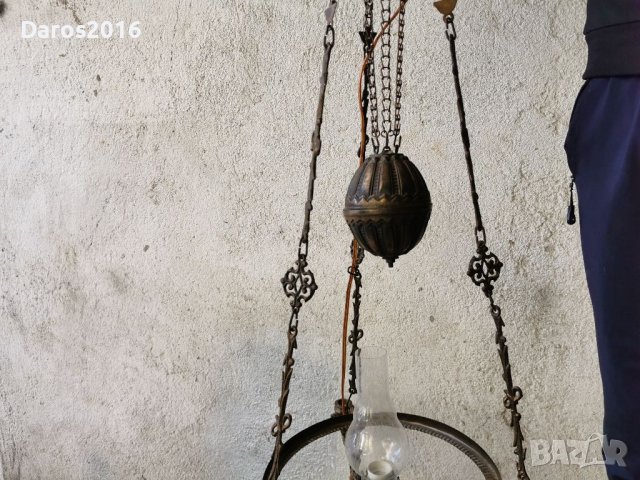 Газов полилей герамика с желязо , снимка 5 - Антикварни и старинни предмети - 38452089