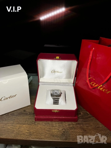 Часовник Cartier Skeleton, снимка 6 - Мъжки - 52877261