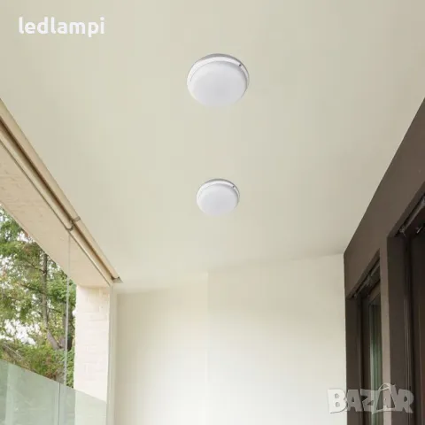 LED Плафониера 12W Кръг IP54, снимка 7 - Лампи за таван - 49377393