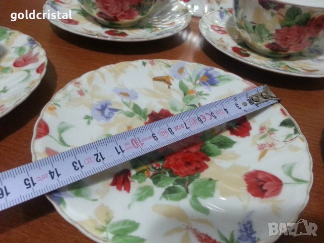 Костен порцелан чаши за чай, снимка 5 - Антикварни и старинни предмети - 42867982