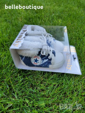 Топли зимни буйки за момченце 19 номер, снимка 5 - Бебешки боти и ботуши - 34336950