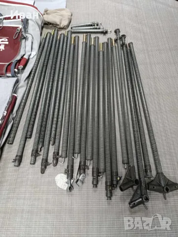 Форселт за каравана ISABELLA CAPRI LUX BURGUNDY Размер 1050 (1036-1060)см земя-земя., снимка 4 - Палатки - 48974246