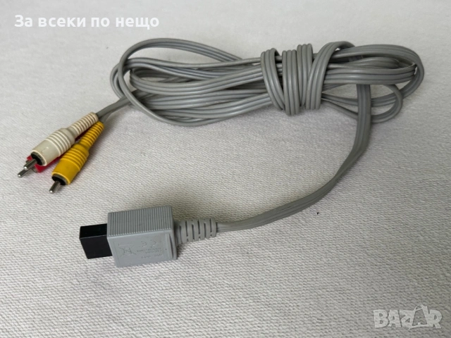 Оригинален AV кабел за Nintendo Wii , снимка 2 - Аксесоари - 54262877