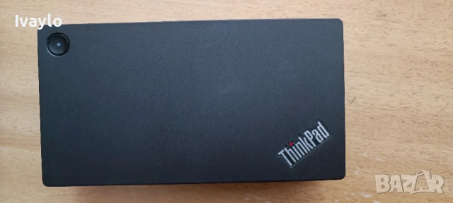 Докинг станция Lenovo ThinkPad USB 3.0 Pro Dock (40A7), снимка 4 - Мрежови адаптери - 53910854