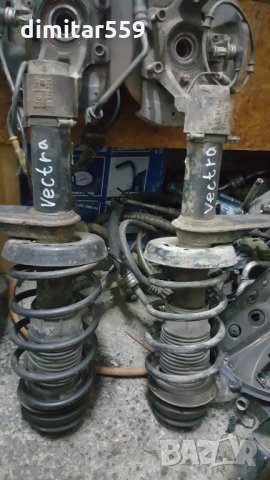 Opel Vectra A шенкели главини амортисьори и пружини с датчиците, снимка 4 - Части - 30638280