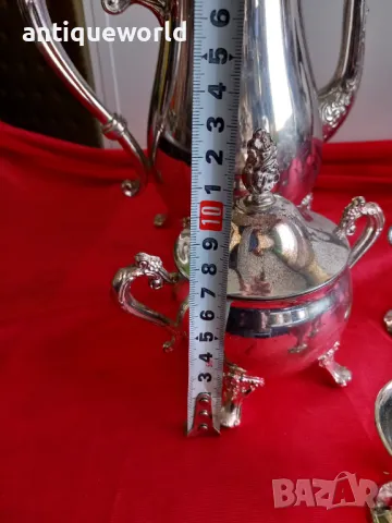 Стар ПОСРЕБРЕН Бароков Сервиз BMF, снимка 9 - Антикварни и старинни предмети - 47965222