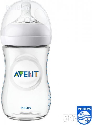 Бебешко шише 260 ml Philips AVENT / 1м+, снимка 3 - Прибори, съдове, шишета и биберони - 38092278