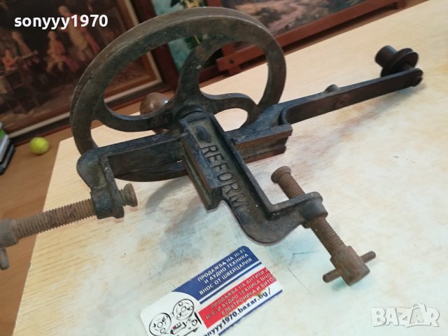 REFORM-МАШИНЕРИЯ-АНТИКА-РЕЛИКВА 1802241632, снимка 10 - Антикварни и старинни предмети - 44354067