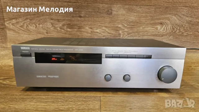 Аудио процесор Yamaha DSP-E390 Natural Sound – Аналогова магия и Cinema DSP от Златната ера, снимка 2 - Ресийвъри, усилватели, смесителни пултове - 55885202