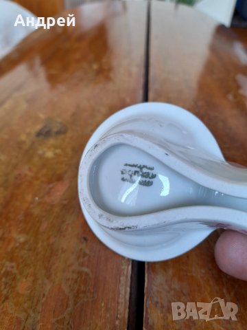 Стара порцеланова солница #21, снимка 5 - Други - 42223412