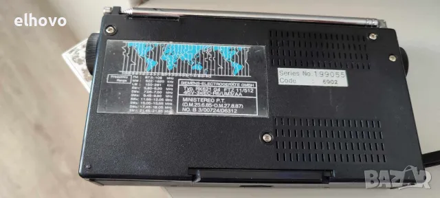 Радио Siemens RK 621, снимка 3 - Радиокасетофони, транзистори - 47787261