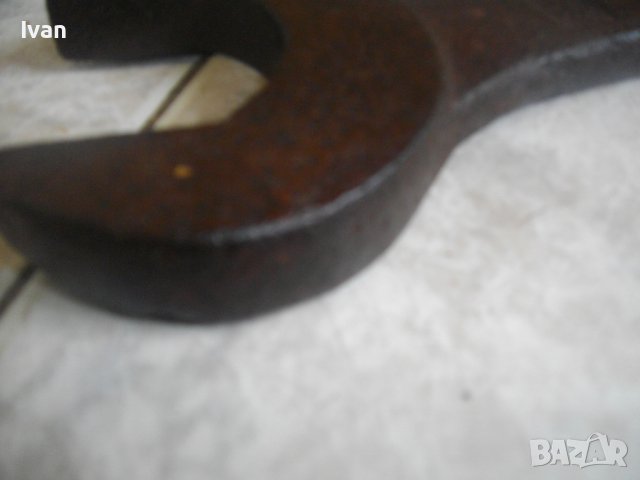 Размер 52-58мм-Голям Гаечен Ключ-За Камиони/Селскостопански Машини-Закалена Стомана-455мм, снимка 6 - Ключове - 40087672