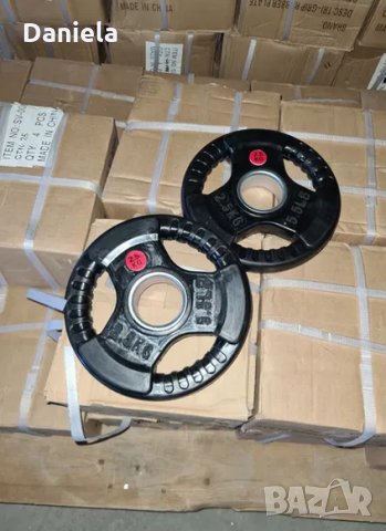 Тежести дискове Ф50 налични чисто нови weights 2.5 kg в Фитнес уреди в ...