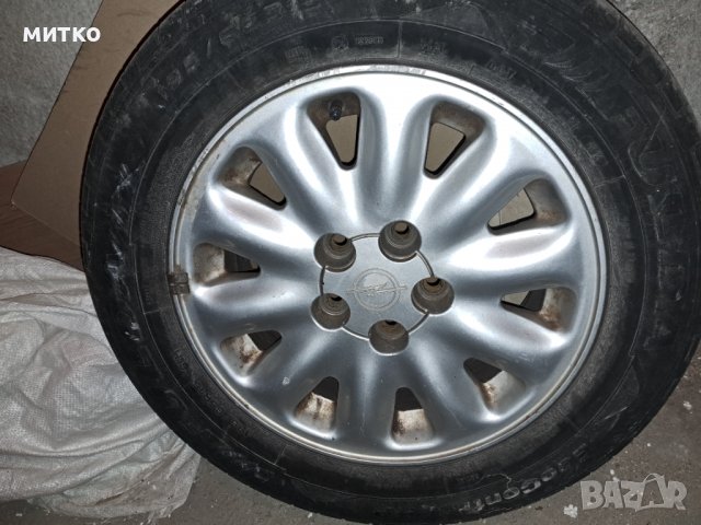 Гуми с джанти 195/65R15 5х110 от зафира , снимка 3 - Гуми и джанти - 39723059