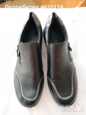 Нови черни обувки н.7.5 на EASY STREET елегантни, снимка 2 - Дамски ежедневни обувки - 52085606