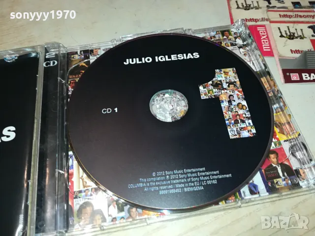 JULIO IGLESIAS X2 CD 0104251139, снимка 4 - CD дискове - 49721811