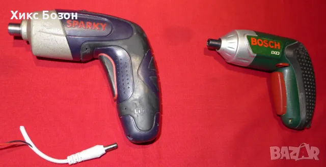 Две много добри електрически ''Г'' образни отверки Sparky и Bosch