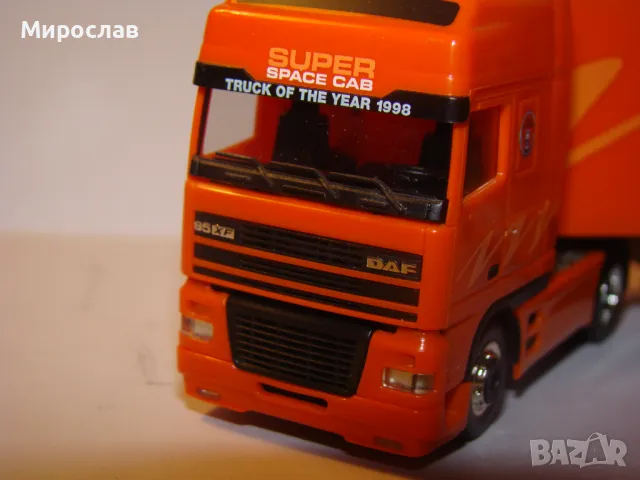 HERPA H0 1/87 DAF 95 XF TIR ТИР КАМИОН МОДЕЛ КОЛИЧКА, снимка 6 - Колекции - 48408585