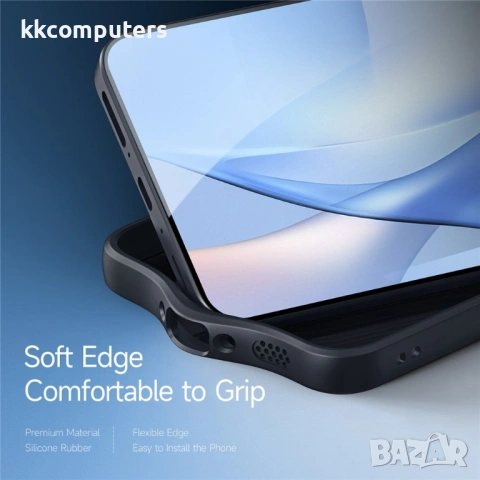 DUX DUCIS Aimo Матов Калъф за Samsung Galaxy A37 5G - PC+TPU, 1.2m SGS, REACH, Черен, снимка 7 - Калъфи, кейсове - 54053827