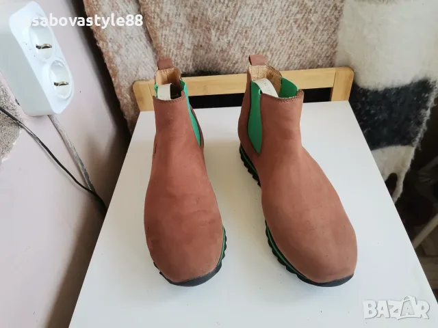 Дамски боти Tamaris 37 н. Естествена кожа , снимка 3 - Дамски боти - 56158605
