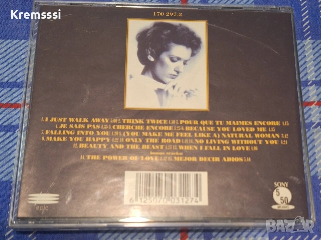 Celine Dion– Gold , снимка 2 - CD дискове - 54174239