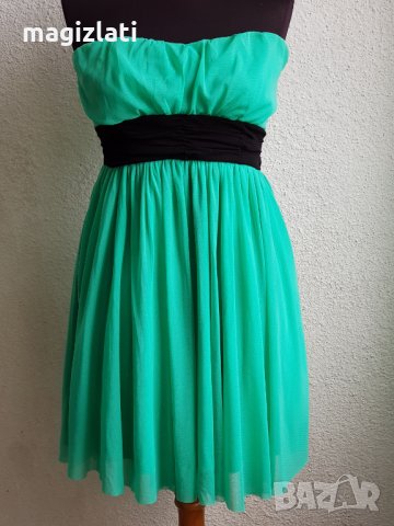Дамска рокля цвят мента размер С , снимка 16 - Рокли - 29857301