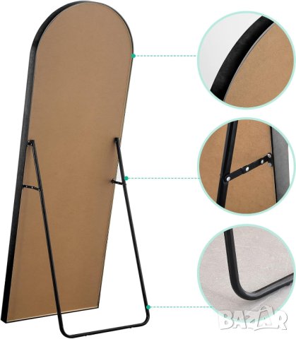 Огледало за стена с допълнителна защита против счупване или надиране M16354, снимка 4 - Огледала - 42900807