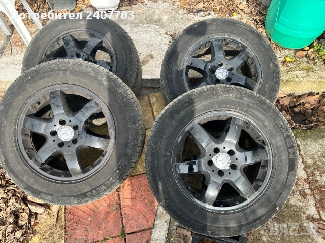 Джанти с гуми Mercedes 