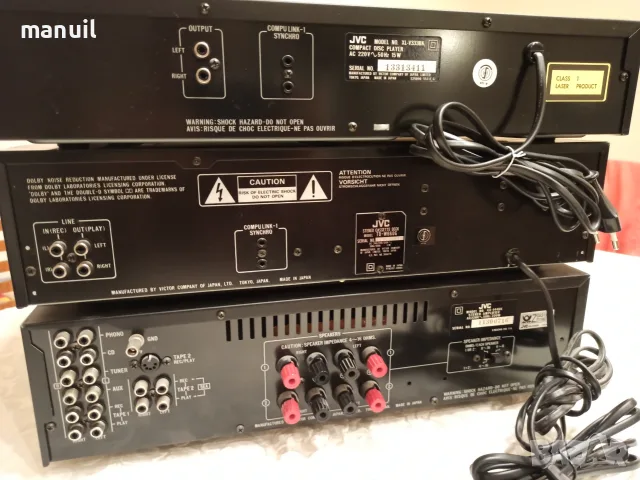 JVC CD Player и Касетен дек, снимка 3 - Аудиосистеми - 55829988