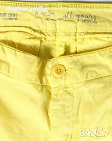 Жълт панталон - S.Oliver – S/М ( 34 ), снимка 2 - Панталони - 51725303