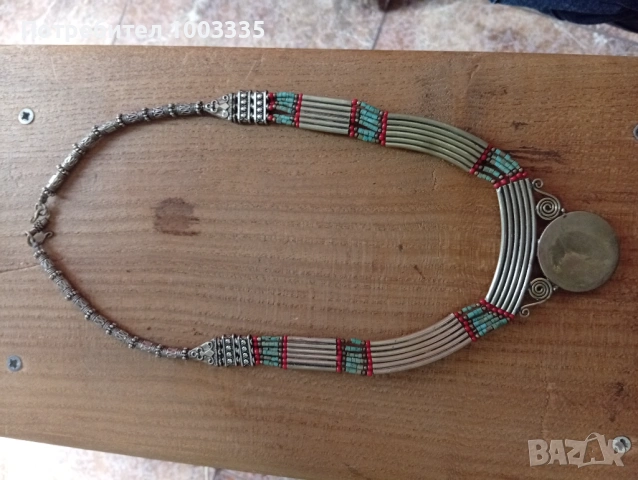 Много стилно колие с естествени камъни , снимка 6 - Колиета, медальони, синджири - 53886286