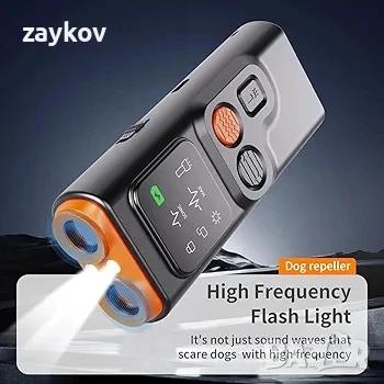 P7 - Ултразвуков репелер за кучета, устройство против лай с 30 дни живот на батерията, снимка 2 - Друга електроника - 50844163