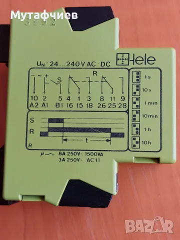 Реле време Schneider, снимка 13 - Резервни части за машини - 47746772