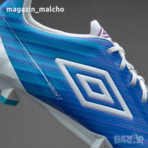 КАЛЕВРИ – UMBRO VELOCITA 2 PRO HG; размери: 45.5, снимка 2 - Футбол - 31409884