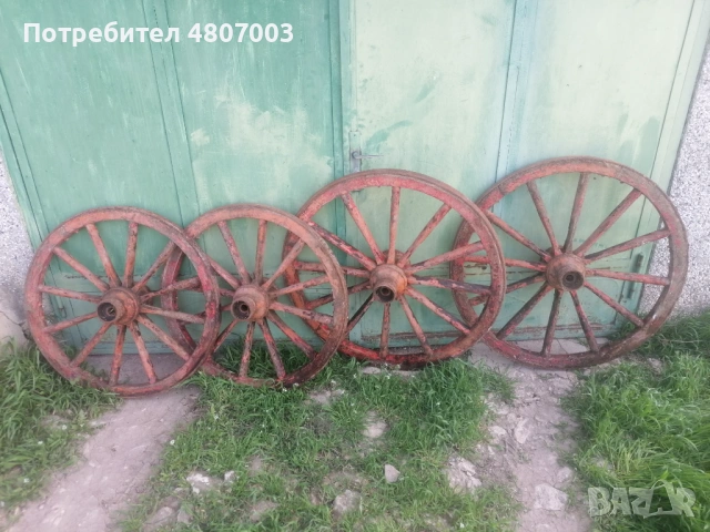 Дървени колела 