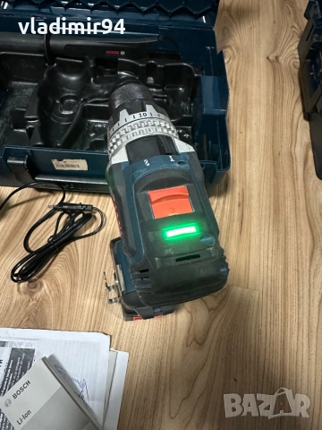 Bosch GSR 18V-150 C biturbo, снимка 6 - Винтоверти - 52677046