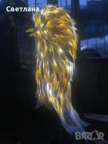 Светещи крила за фотосесия, декорация или шоу програма, снимка 5 - Други - 51830249