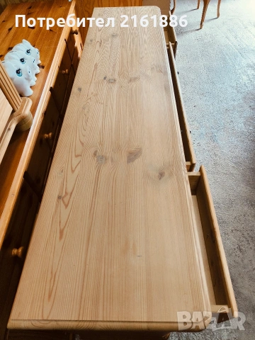 Контра бюфет с месингови дръжки 4142, снимка 4 - Бюфети - 54129602