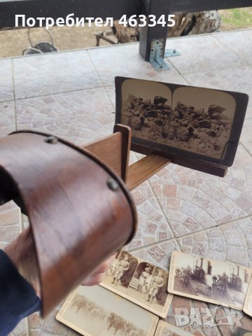 стереоскоп, снимка 12 - Антикварни и старинни предмети - 44276645