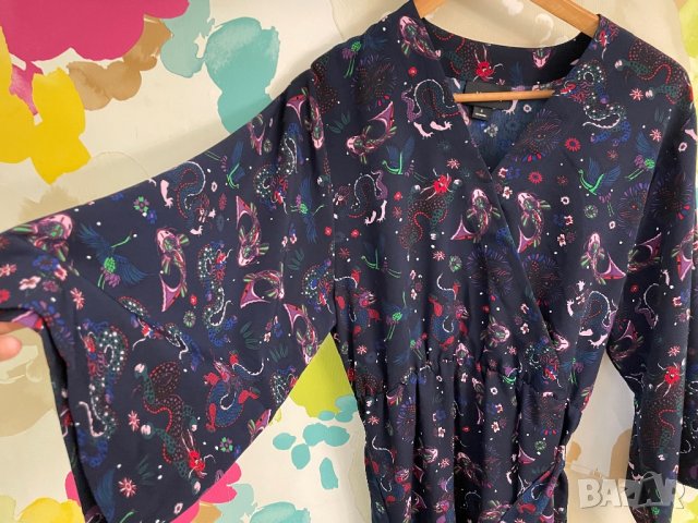 Нова рокля Monki кимоно, снимка 7 - Рокли - 37102114