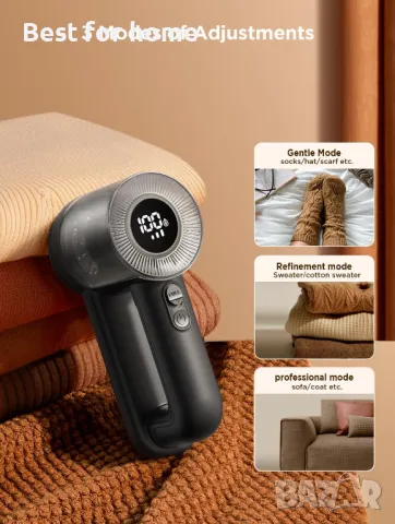 FEELNEEDY Акумулаторен уред за отстраняване на мъх за дрехи, снимка 2 - Други - 48468714