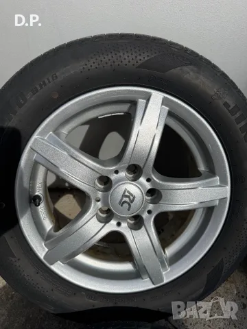 Джанти с гуми 5х100 R14, снимка 3 - Гуми и джанти - 56517716